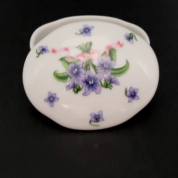 Lenox 1992 Collectors Society Members Gift Trinket Box With Lid - Picture 6 of 9